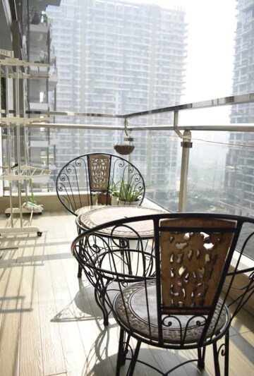 Balcony in 4 BHK Apartment at M3M Polo Suites, Sector 65 – for Rent