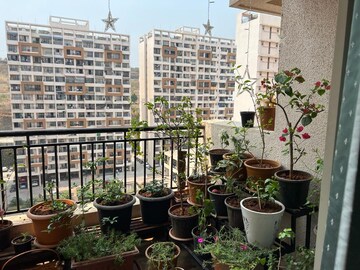 Balcony in 2 BHK Apartment at Puranik Abitante, Bavdhan – for Rent