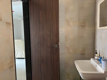 Bathroom in 2 BHK Apartment at Puranik Abitante, Bavdhan – for Rent