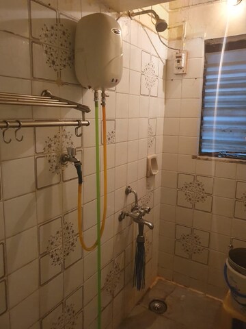 Bathroom in 1 BHK Apartment at Vanaz Corner, Kothrud – for Rent