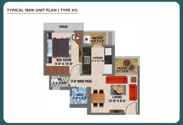 1 BHK Apartment For Sale in Arihant Avanti, Shilphata
