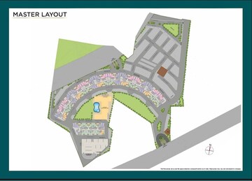 Master Plan in 1 BHK Apartment at Arihant Avanti, Shilphata – for Sale