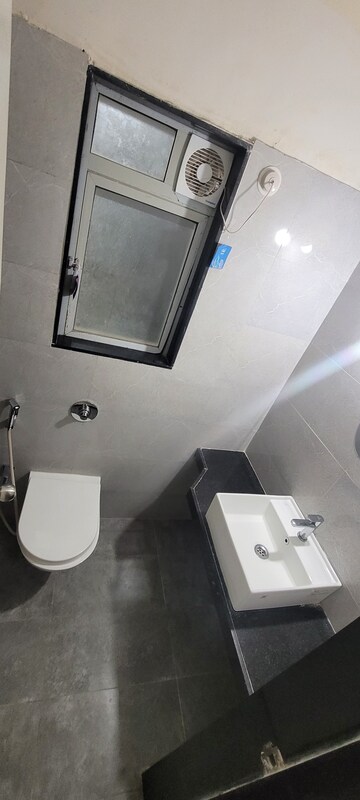 Bathroom in 2 BHK Apartment at Ashar Metro Towers, Vartak Nagar – for Rent