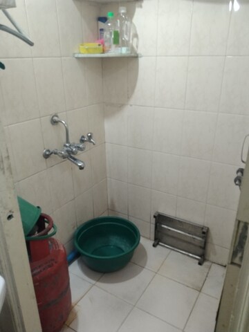 Bathroom in 2 BHK Apartment at Shri Senapati Bapat CHS, Senapati Bapat Road – for Rent