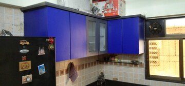 Kitchen in 2.5 BHK Apartment at Uma Sparta, Ghodbunder Road – for Rent