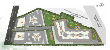 Master Plan in 1 BHK Apartment at Atlanta Enclave, Shilphata – for Sale