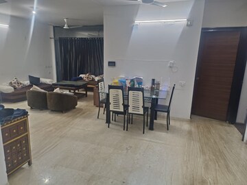 Living Room in 3 BHK Apartment at Takshashila Air, Ellisbridge – for Rent