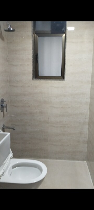 Bathroom in 2 BHK Apartment at Sunteck Maxxworld, Naigaon East – for Rent