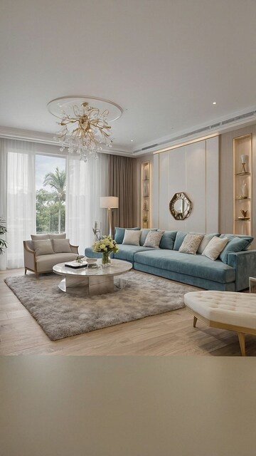 Living Room in 1 BHK Villa at Kaggalipura – for Sale