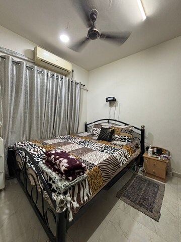 Bedroom in 1 BHK Apartment at Sunteck West World, Naigaon East – for Rent