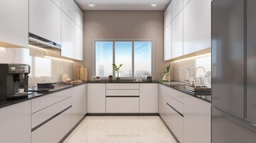 Kitchen in 2 BHK Apartment at Kharghar Sector 36 – for Sale