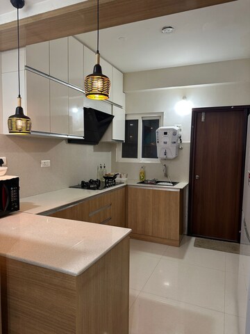 Kitchen in 3.5 BHK Apartment at Khajaguda – for Rent