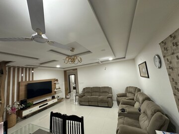 Master Bedroom in 3.5 BHK Apartment at Khajaguda – for Rent