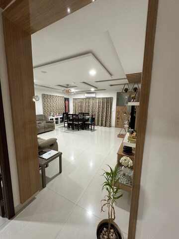 Building Lobby in 3.5 BHK Apartment at Khajaguda – for Rent