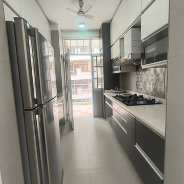 Kitchen in 3 BHK Apartment at Emaar Gurgaon Greens, Sector 102 – for Rent