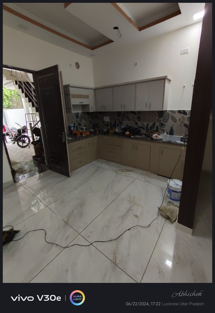 Kitchen, jankipuram 3 Bedroom 2100 Sq.Ft. Independent House In Jankipuram Lucknow 8082897