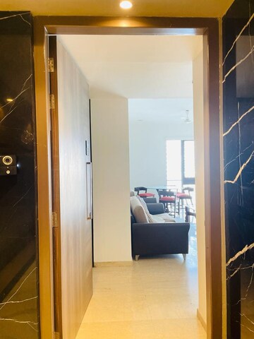 Living Room in 2.5 BHK Apartment at Lodha The Park Side, Kamala Mill – for Rent