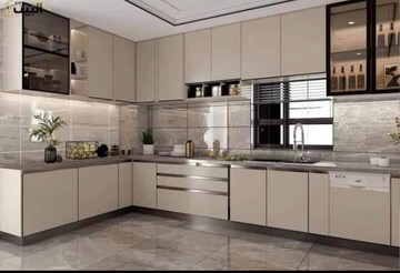 Kitchen in 1 BHK Builder Floor at Lotus Homz, Sector 111 – for Rent