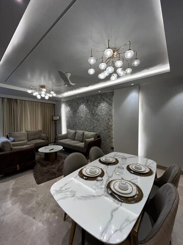Living Room in 1 BHK Apartment at Lotus Homz, Sector 111 – for Rent