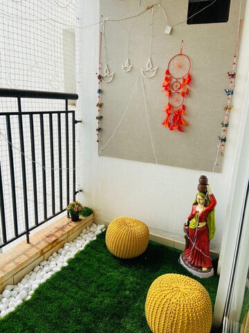 Balcony in 3 BHK Apartment at Prestige Tranquility, Budigere – for Rent