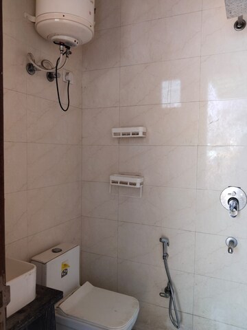 Bathroom in 1 RK Builder Floor at Neb Sarai – for Rent