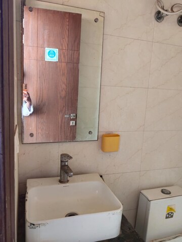 Bathroom in 1 RK Builder Floor at Neb Sarai – for Rent
