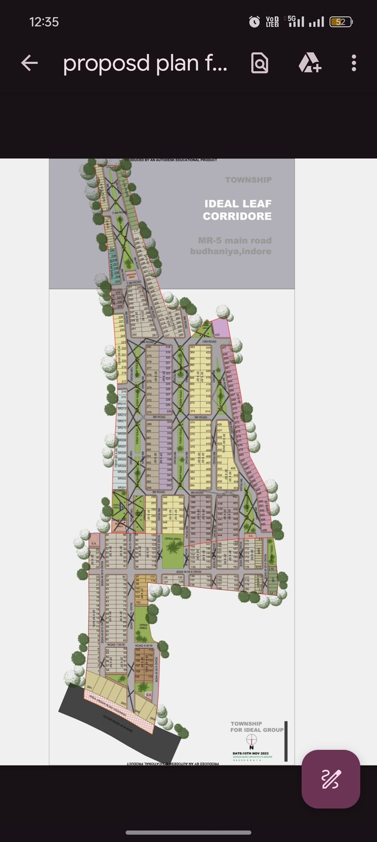 Exterior View, super corridor  1000 Sq.Yd. Plot In Super Corridor Indore 8083139