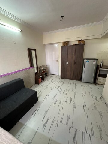 Bedroom in 1 RK Apartment at Royal Palms Garden View, Goregaon East – for Rent