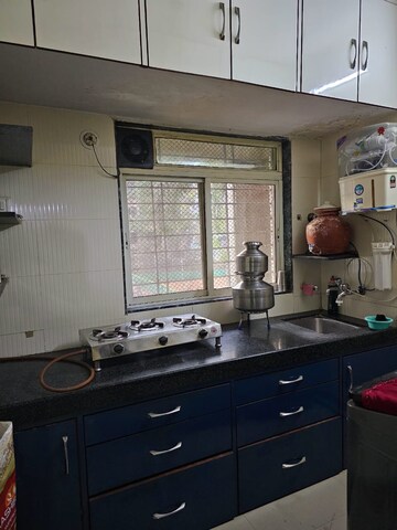 Kitchen in 1 RK Apartment at Shivkrupa CHS Mira Bhayandar, Mira Road – for Sale