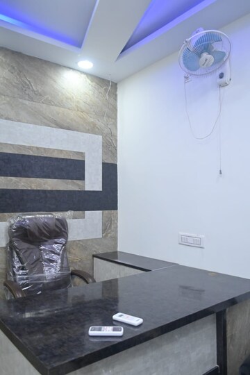 Bathroom in  Office Space at Bharti Astra Towers, New Town – for Rent