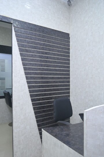 Bathroom in  Office Space at Bharti Astra Towers, New Town – for Rent