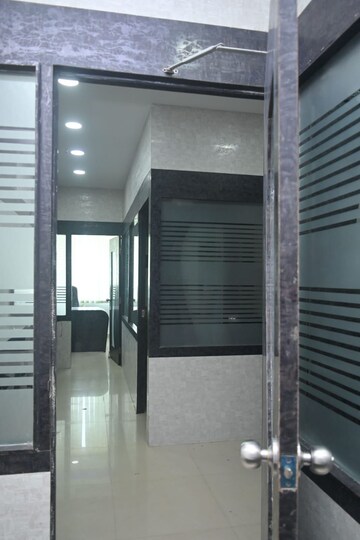 Bathroom in  Office Space at Bharti Astra Towers, New Town – for Rent