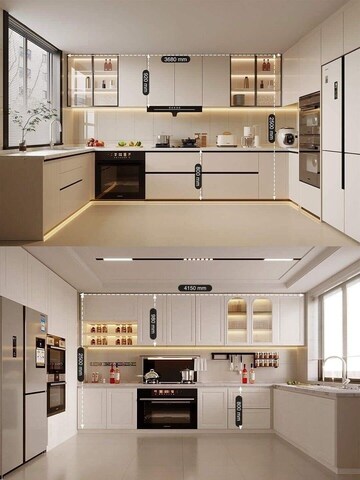 Kitchen in 1 BHK Apartment at Ansal Celebrity Suites, Sector 2 – for Rent