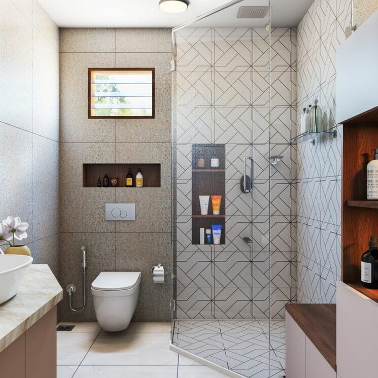 Bathroom, bidadi 4 Bedroom 2000 Sq.Ft. Independent House In Bidadi Bangalore 8083235