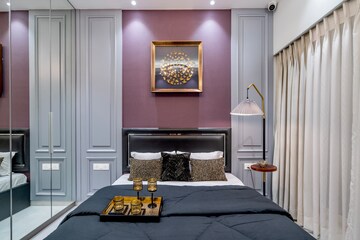 Bedroom in 2 BHK Apartment at Sonam Indraneel, Mira Road – for Sale