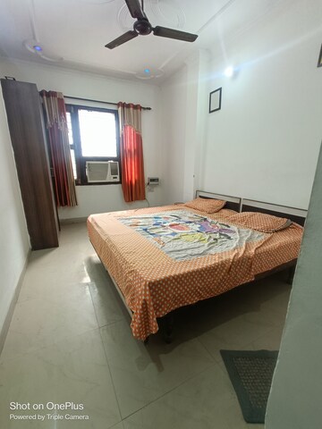 Bedroom in 1.5 BHK Builder Floor at Ansal Sushant Lok I, Sector 43 – for Rent