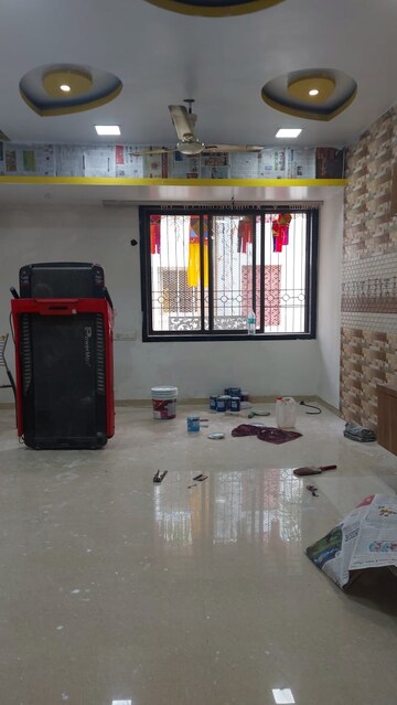 Living Room in 2 BHK Apartment at Gharkul CHS, Sanpada – for Rent