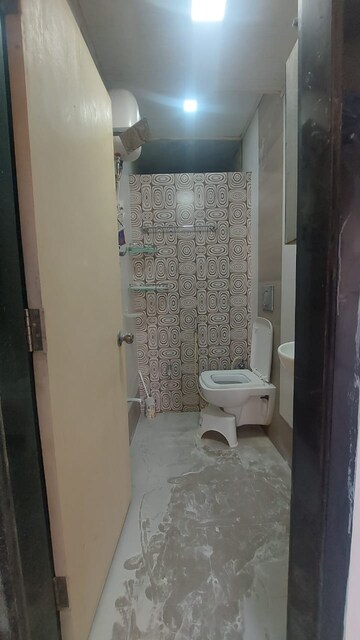 Bathroom in 2 BHK Apartment at Gharkul CHS, Sanpada – for Rent