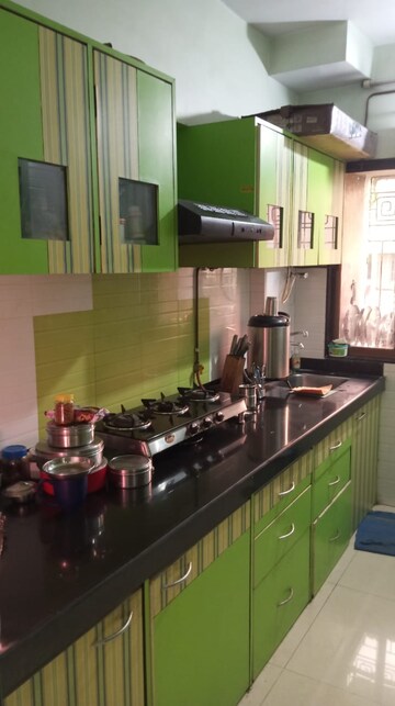 Kitchen in 2 BHK Apartment at Akashganga Complex Kavesar, Kavesar – for Rent