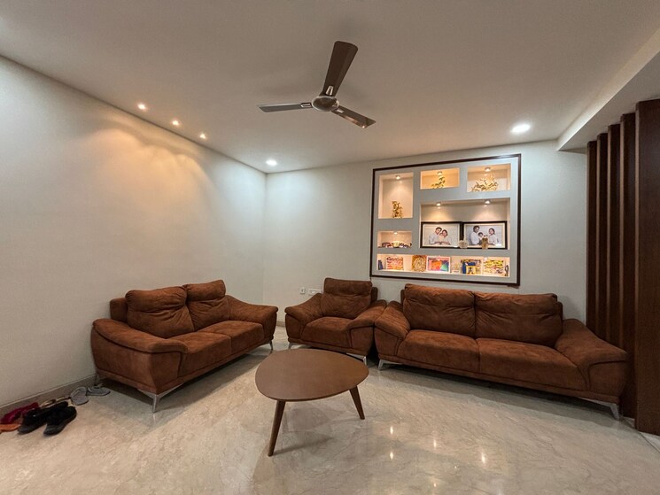 Living Room, banjara hills 3 Bedroom 3000 Sq.Ft. Apartment In Banjara Hills Hyderabad 8083375