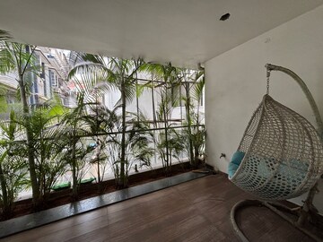Balcony in 3 BHK Apartment at Banjara Hills – for Rent