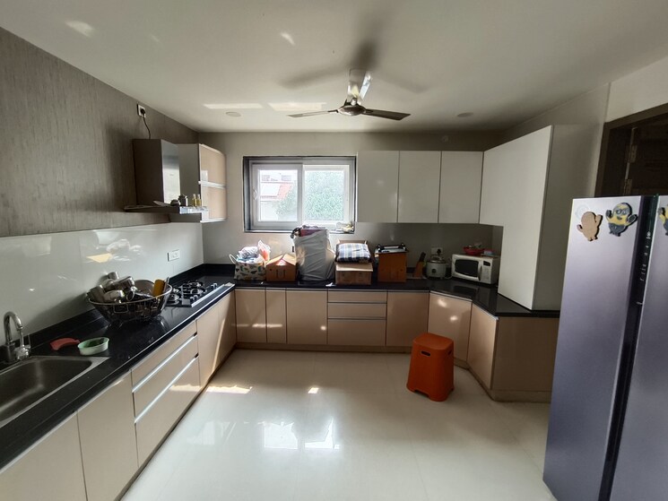 Kitchen, banjara hills 3 Bedroom 3000 Sq.Ft. Apartment In Banjara Hills Hyderabad 8083375