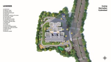 Master Plan in 3.5 BHK Apartment at Godrej Madison Avenue, Kokapet – for Sale