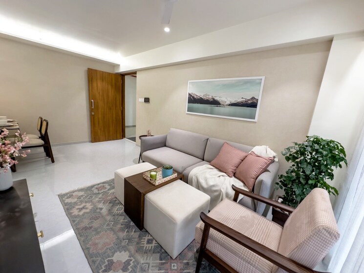 Living Room, nandkumar-janki-legacy 1 Bedroom 740 Sq.Ft. Builder Floor In Mira Road Thane 8083422