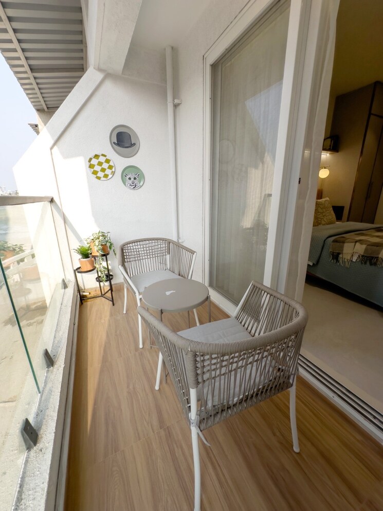 Balcony, nandkumar-janki-legacy 1 Bedroom 740 Sq.Ft. Builder Floor In Mira Road Thane 8083422