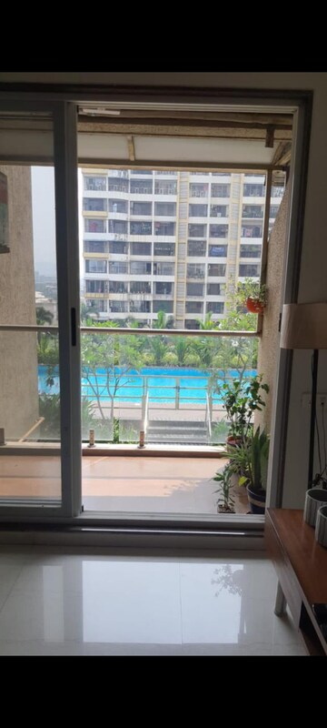 Balcony in 2.5 BHK Apartment at Juhi Serenity, Ghansoli – for Rent