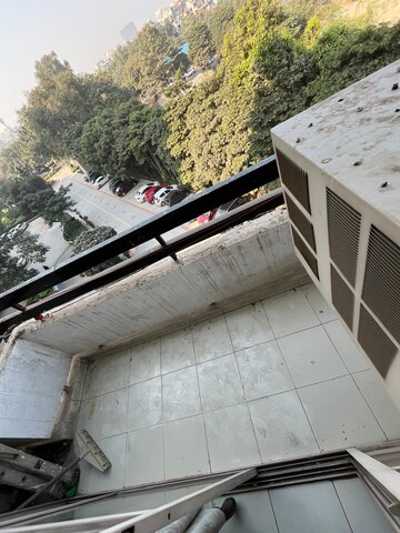 Balcony in 3 BHK Apartment at Ansal Sushant Estate, Sector 52 – for Rent