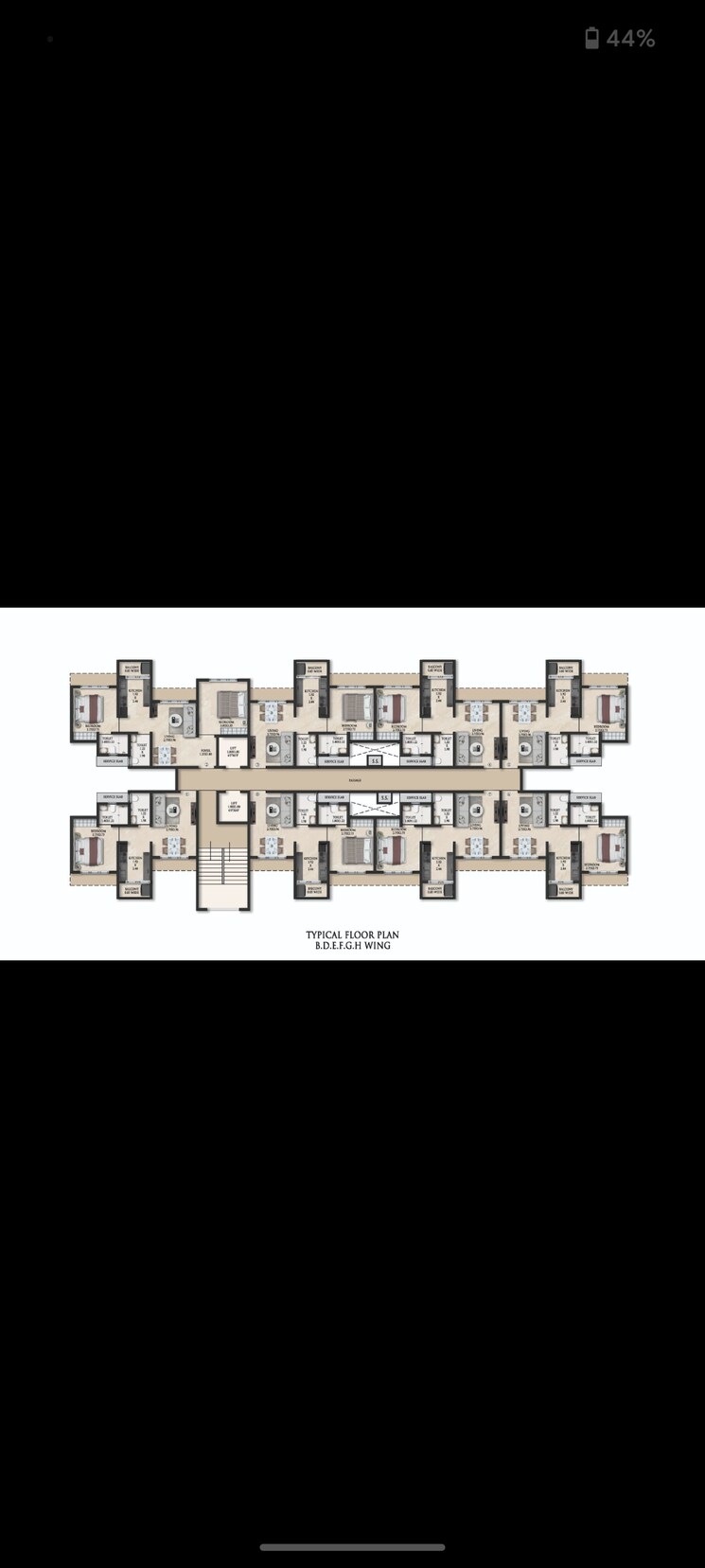 Floor Plan, seasons-green 1 Bedroom 635 Sq.Ft. Apartment In Khadakpada Thane 8083576