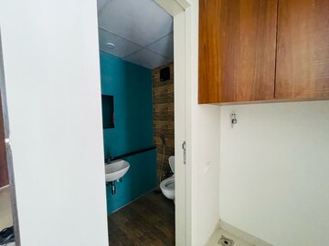 Bathroom in 1 BHK Apartment at Lodha Quality Home Tower 2, Saket Complex – for Rent