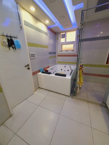 Bathroom in 2 BHK Builder Floor at Burari – for Rent
